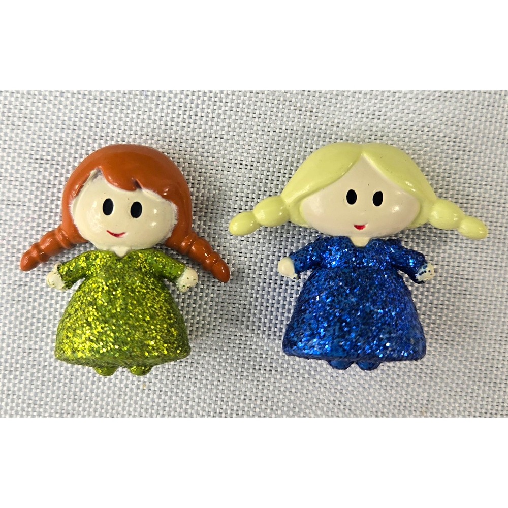 Disney Animators Collection Littles Frozen Anna Elsa Mini Micro Figures Lot